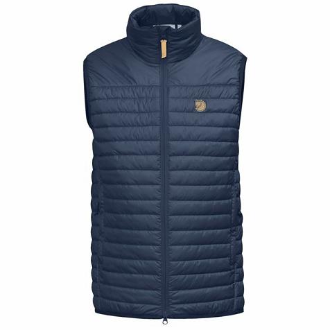 Fjällräven Men Abisko Vest Blue PH277936 Philippines